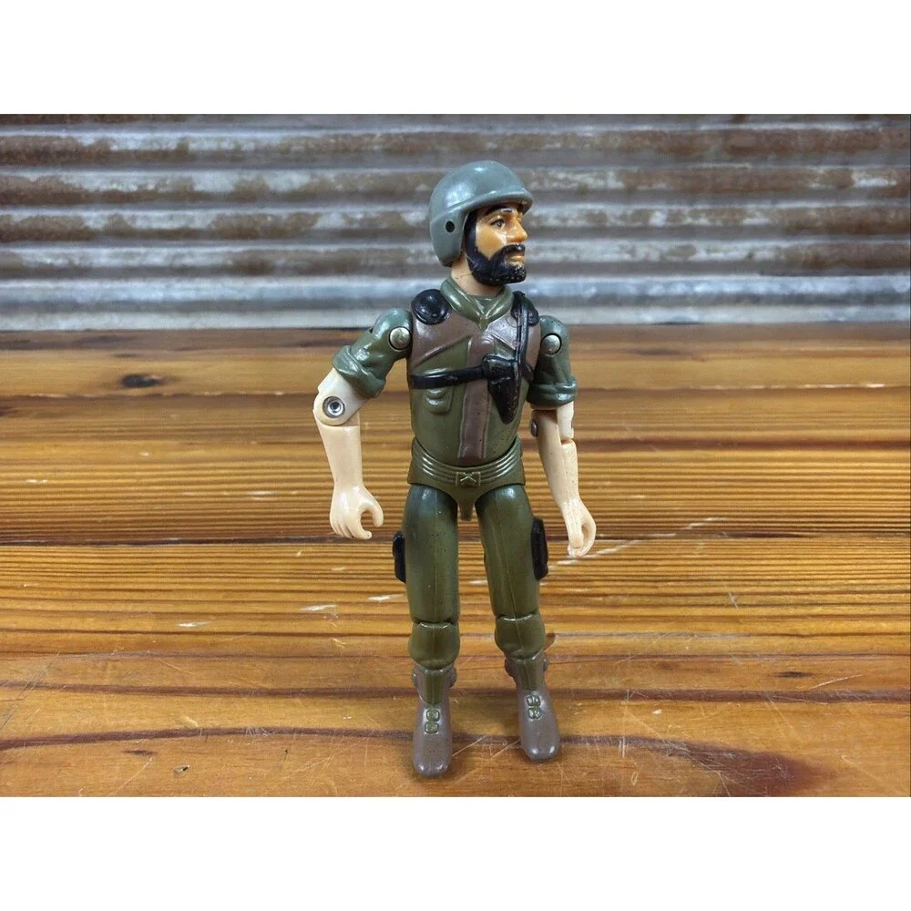 Vintage 1983 GI Joe ARAH V1.5 Clutch Swivel Arm With Original Helmet Nice